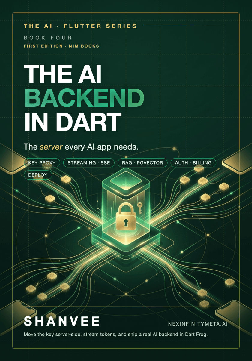 The AI Backend in Dart cover